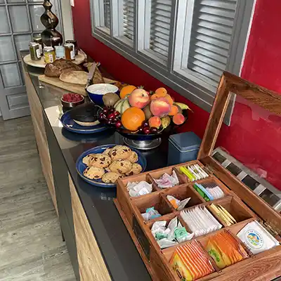 Buffet petit déjeuner